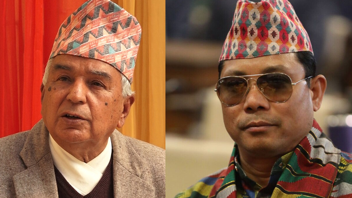 रामचन्द्र पौडेलले भेटे रेशम चौधरी